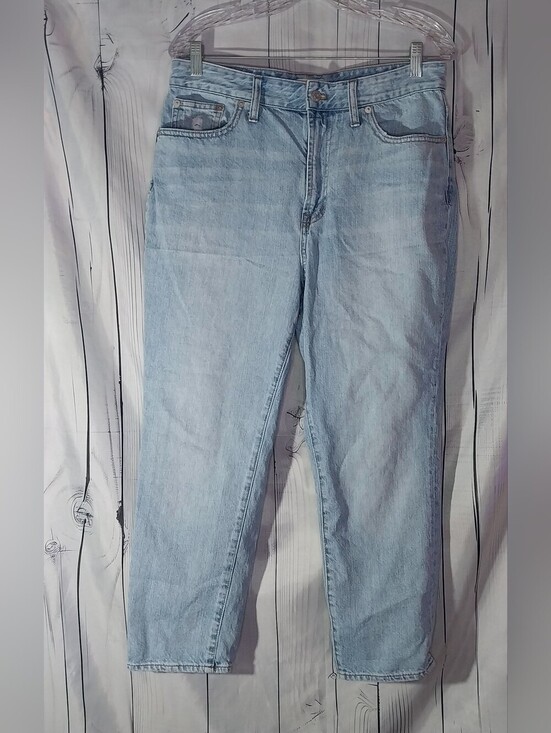 Madewell Denim - Madewell High-Rise Curvy Perfect Vintage 90's Y2K Classic Light Blue Jeans